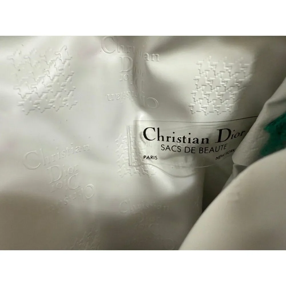 Vintage Christian Dior Floral GWP Pouch Converted Crossbody Bag Authentic NEW